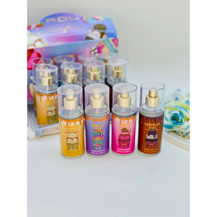 بادی میستFOLمدل FragranceMistبا رایحه های متنوع
